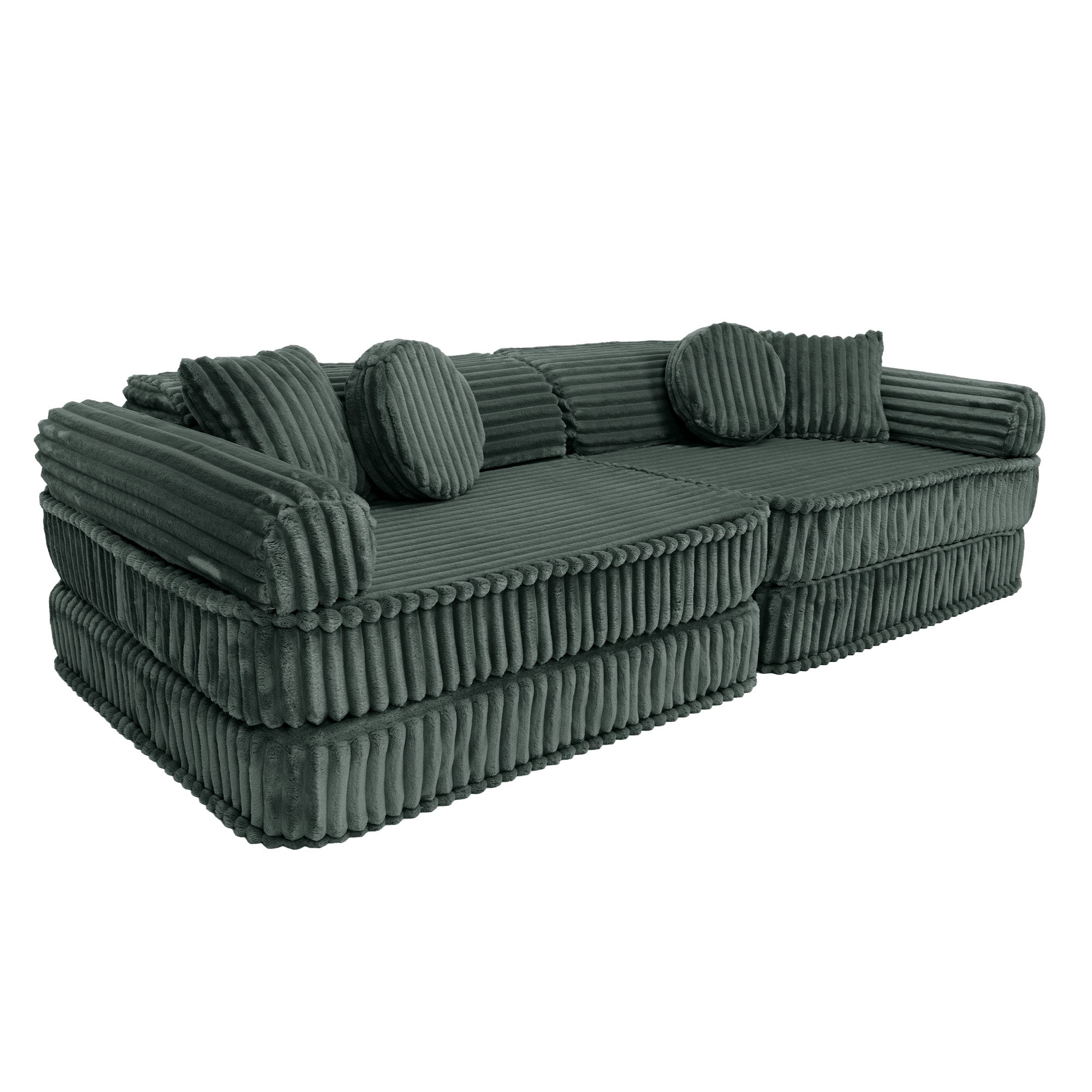 Meowbaby Churros Kids Play Sofa - Modular Play Couch | 8 Pieces