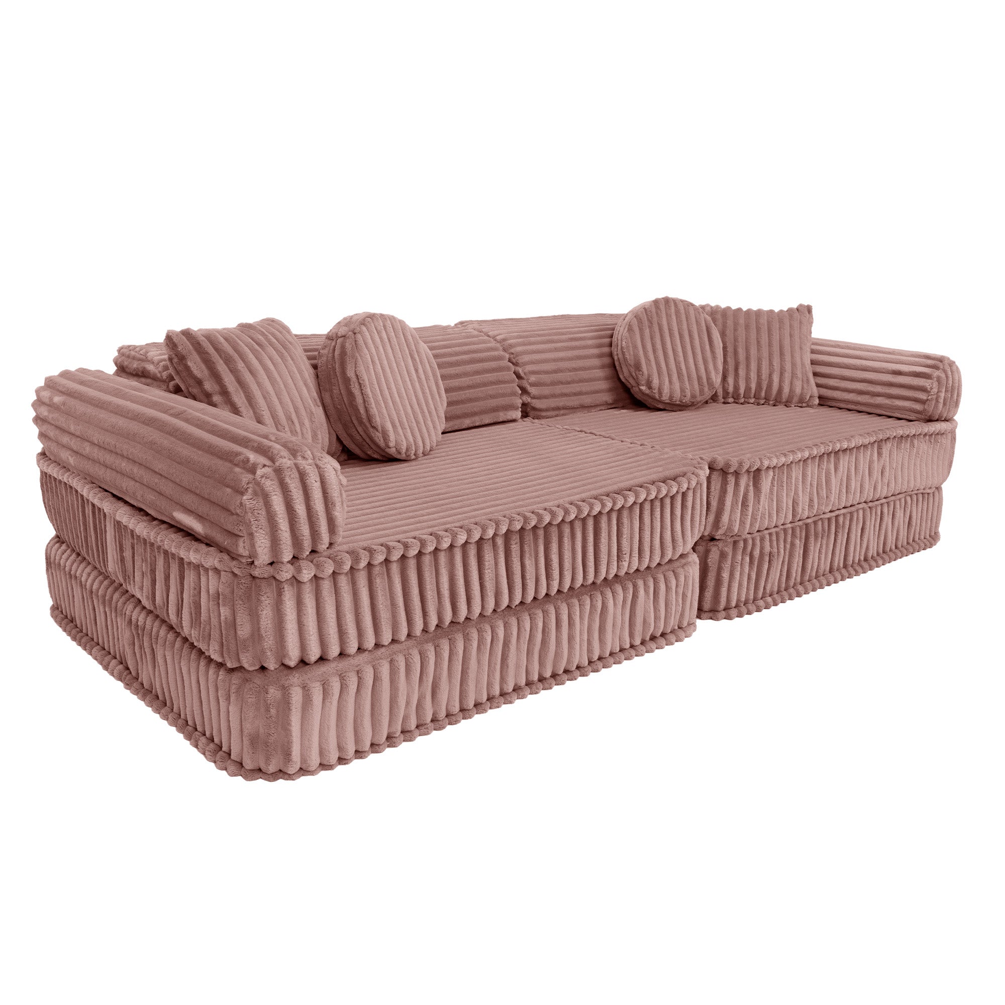 Meowbaby Churros Kids Play Sofa - Modular Play Couch | 8 Pieces