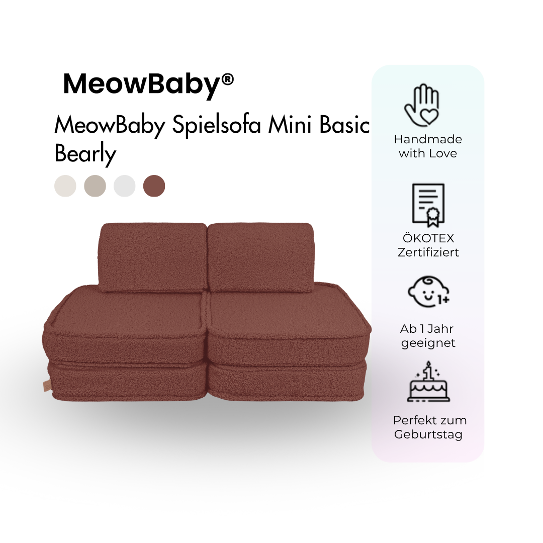 MeowBaby Spielsofa Mini Basic Bearly