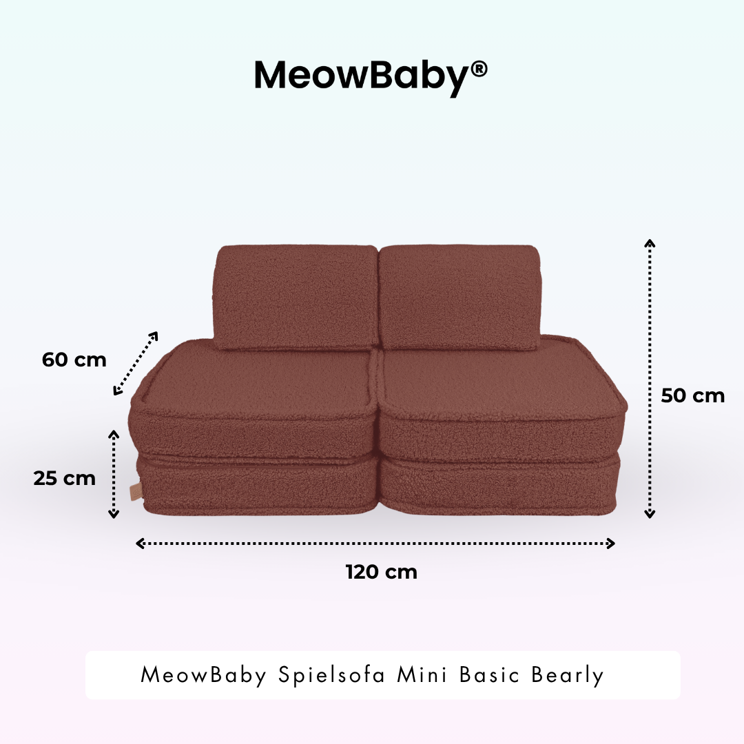 MeowBaby Spielsofa Mini Basic Bearly