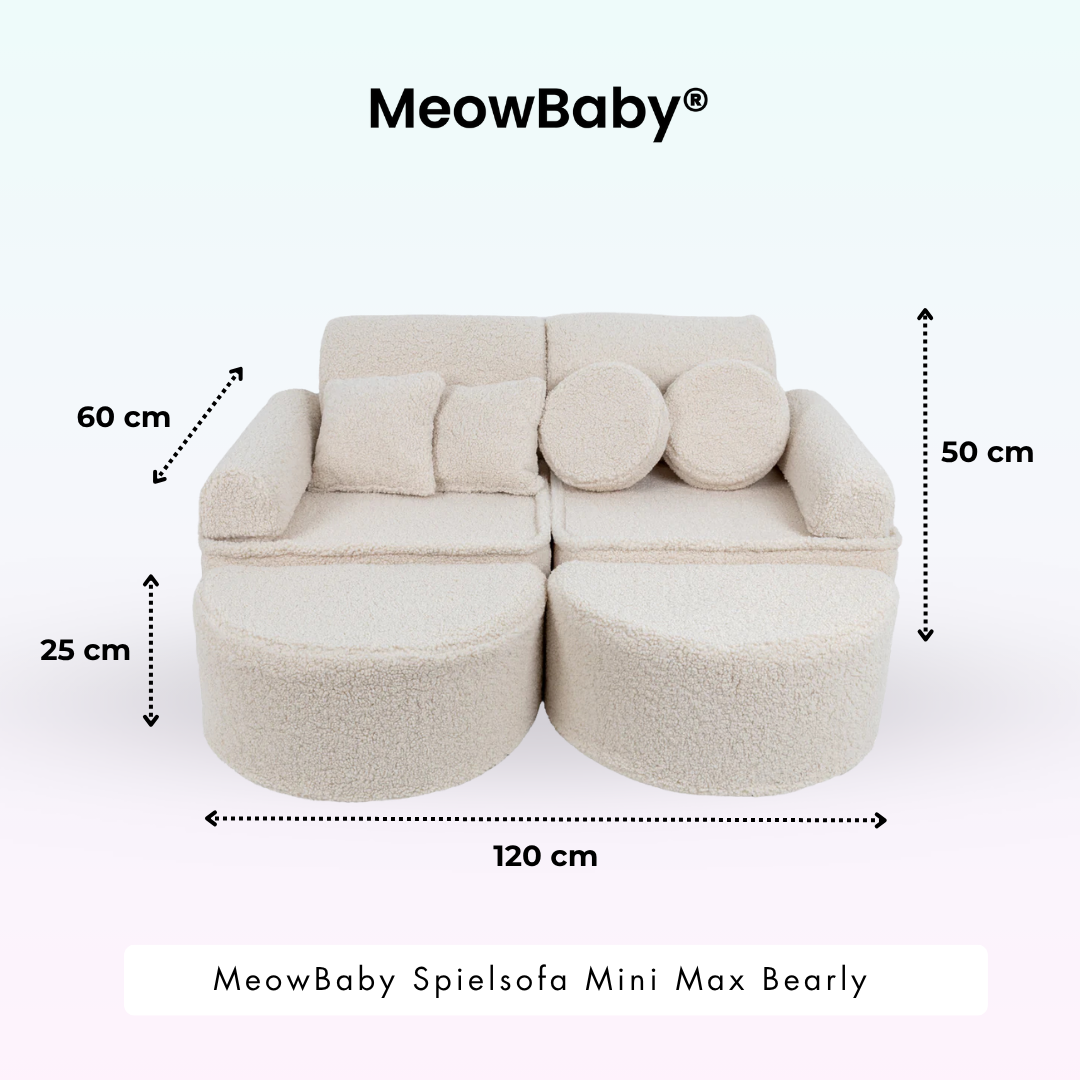 MeowBaby Spielsofa Mini Max Bearly