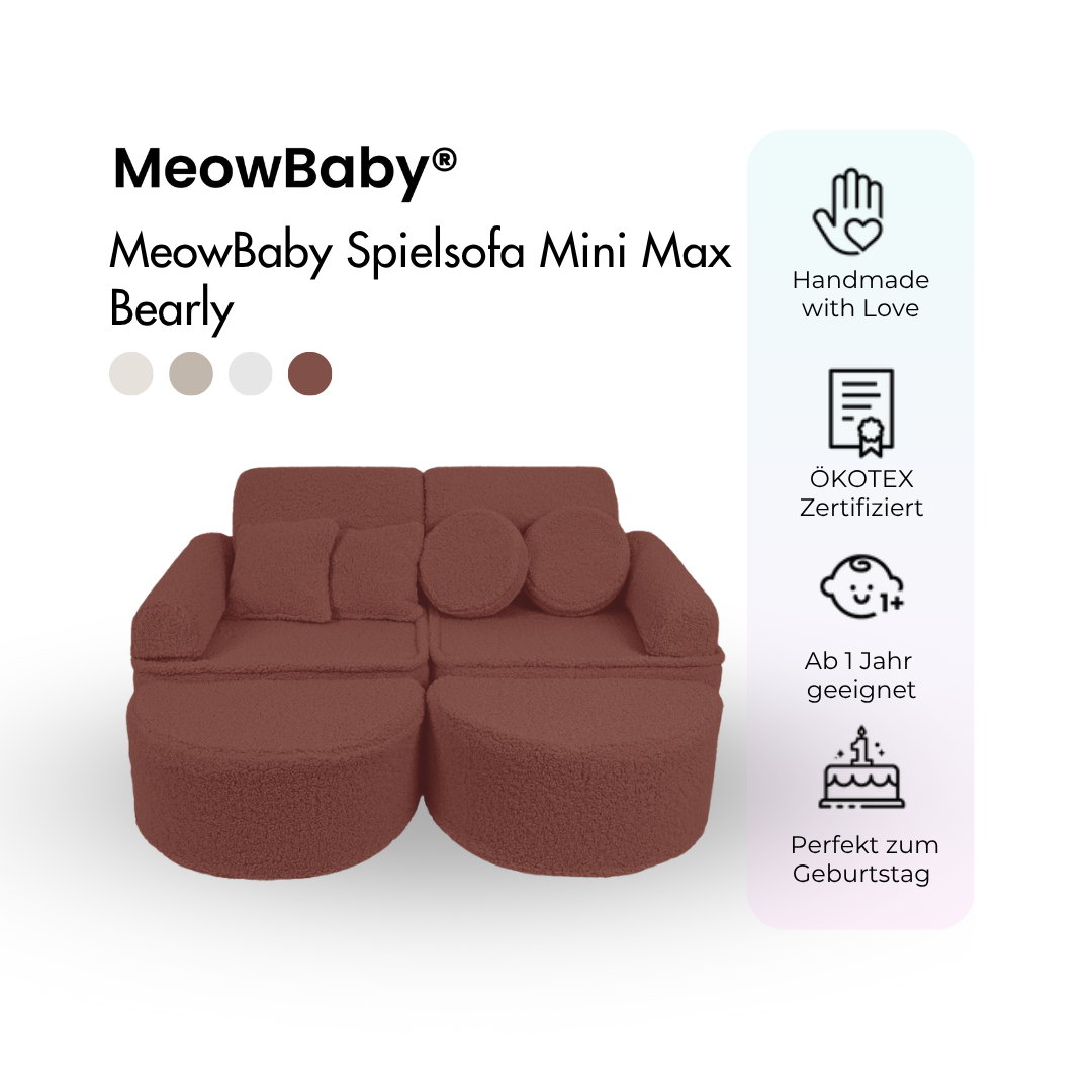 MeowBaby Spielsofa Mini Max Bearly