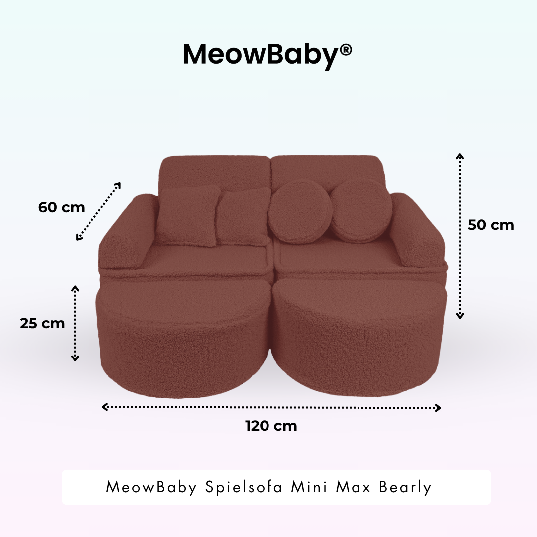 MeowBaby Spielsofa Mini Max Bearly
