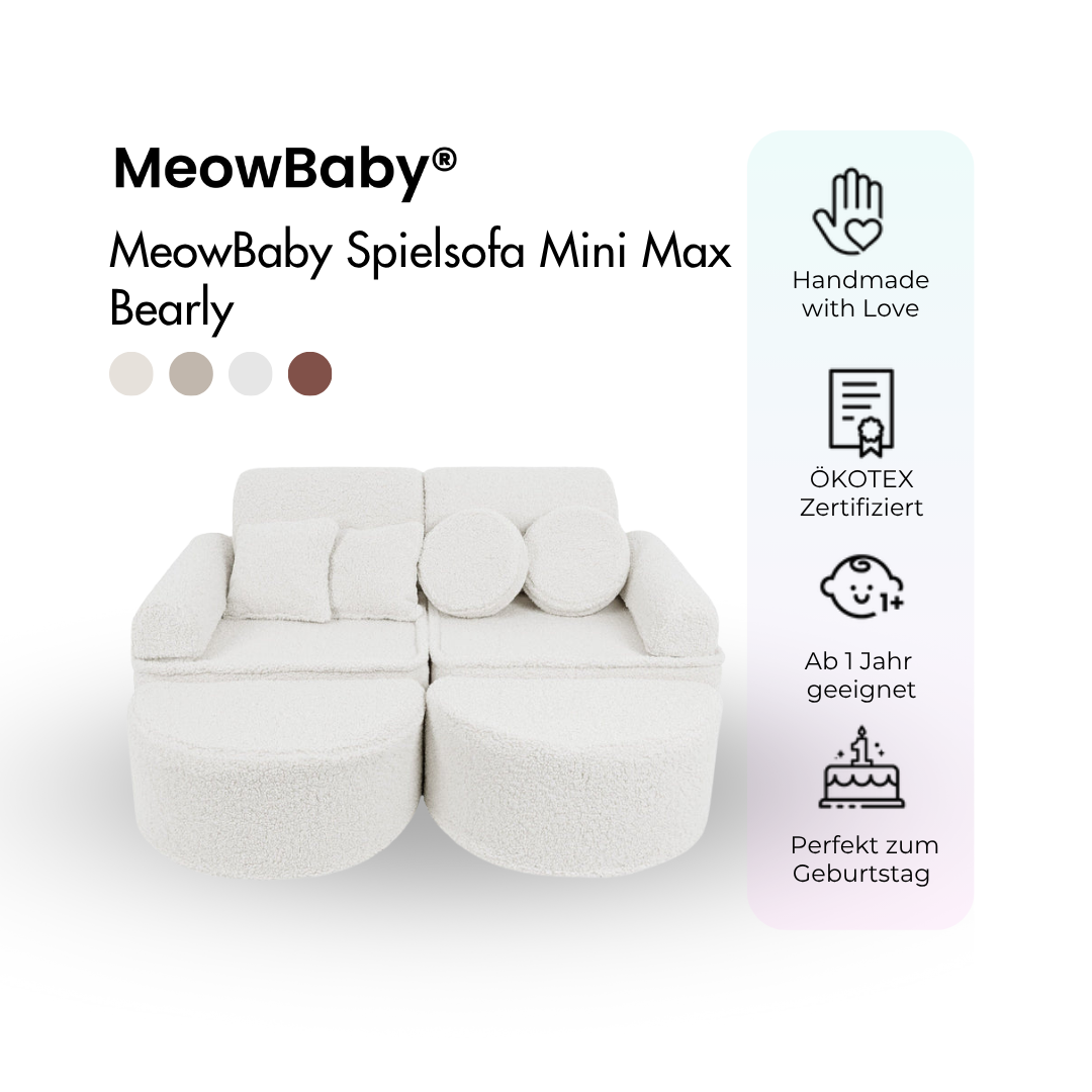 MeowBaby Spielsofa Mini Max Bearly