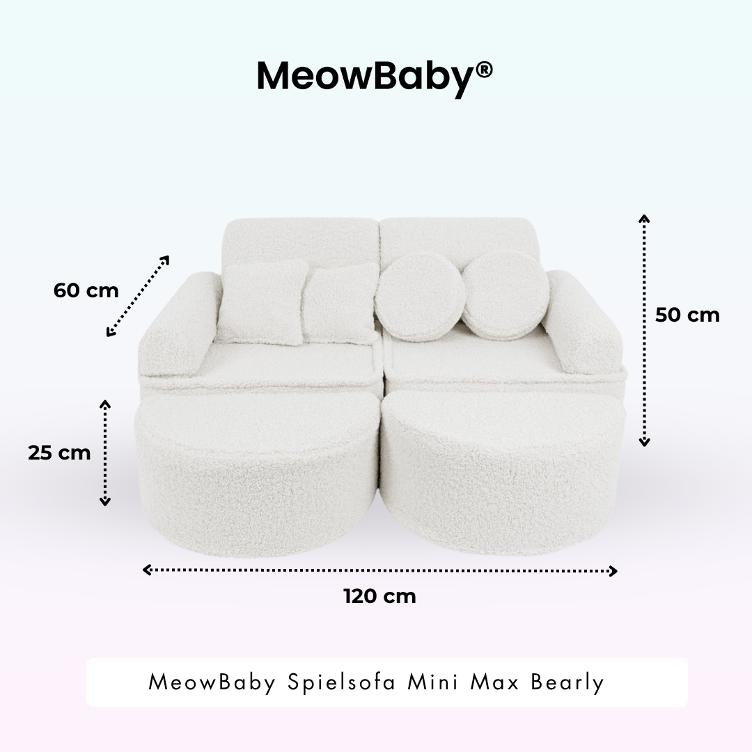 MeowBaby Spielsofa Mini Max Bearly