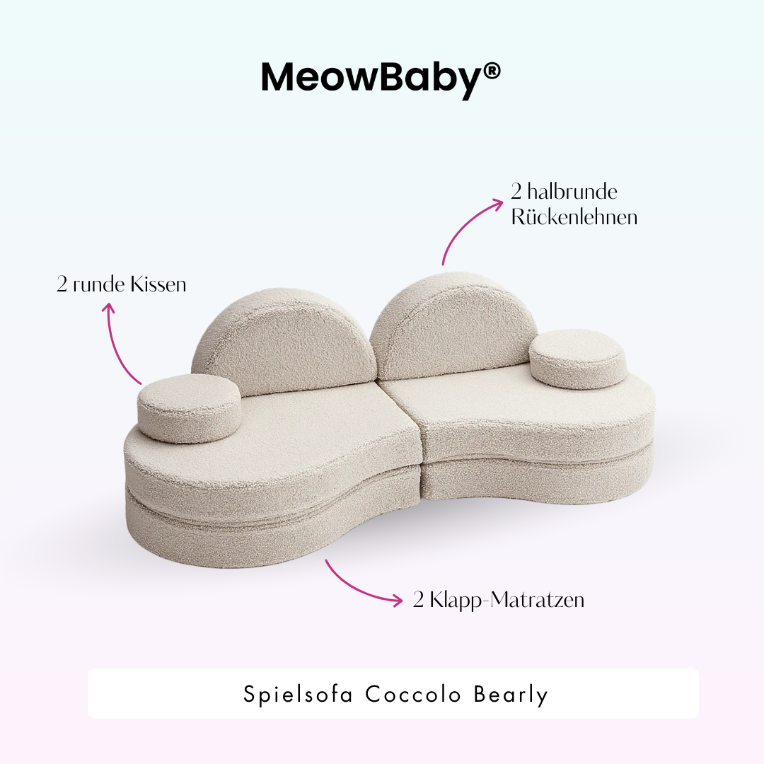 MeowBaby Spielsofa Coccolo Bearly