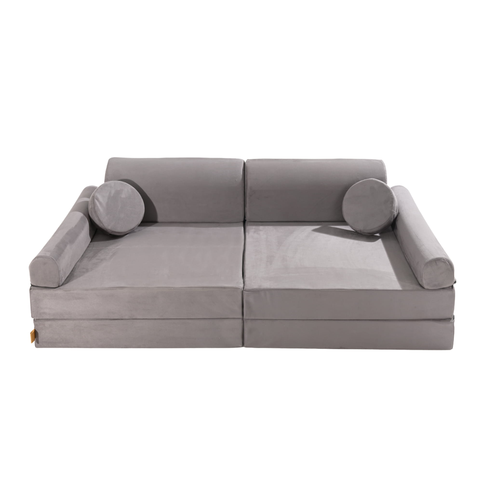 MeowBaby Spielsofa Velvet Premium – grau