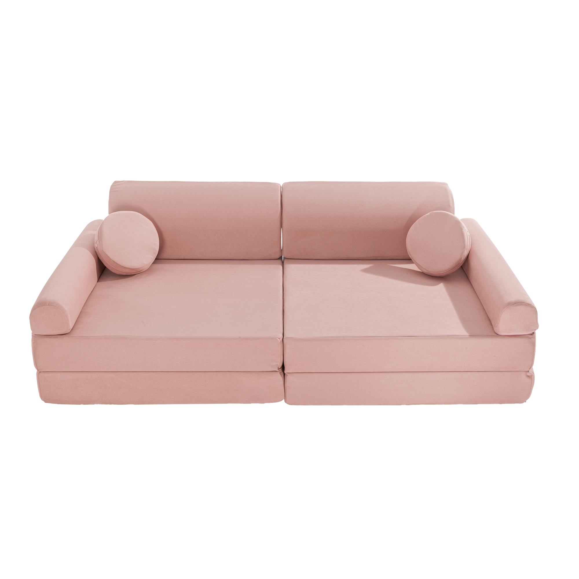 MeowBaby Spielsofa Velvet Premium – rosa