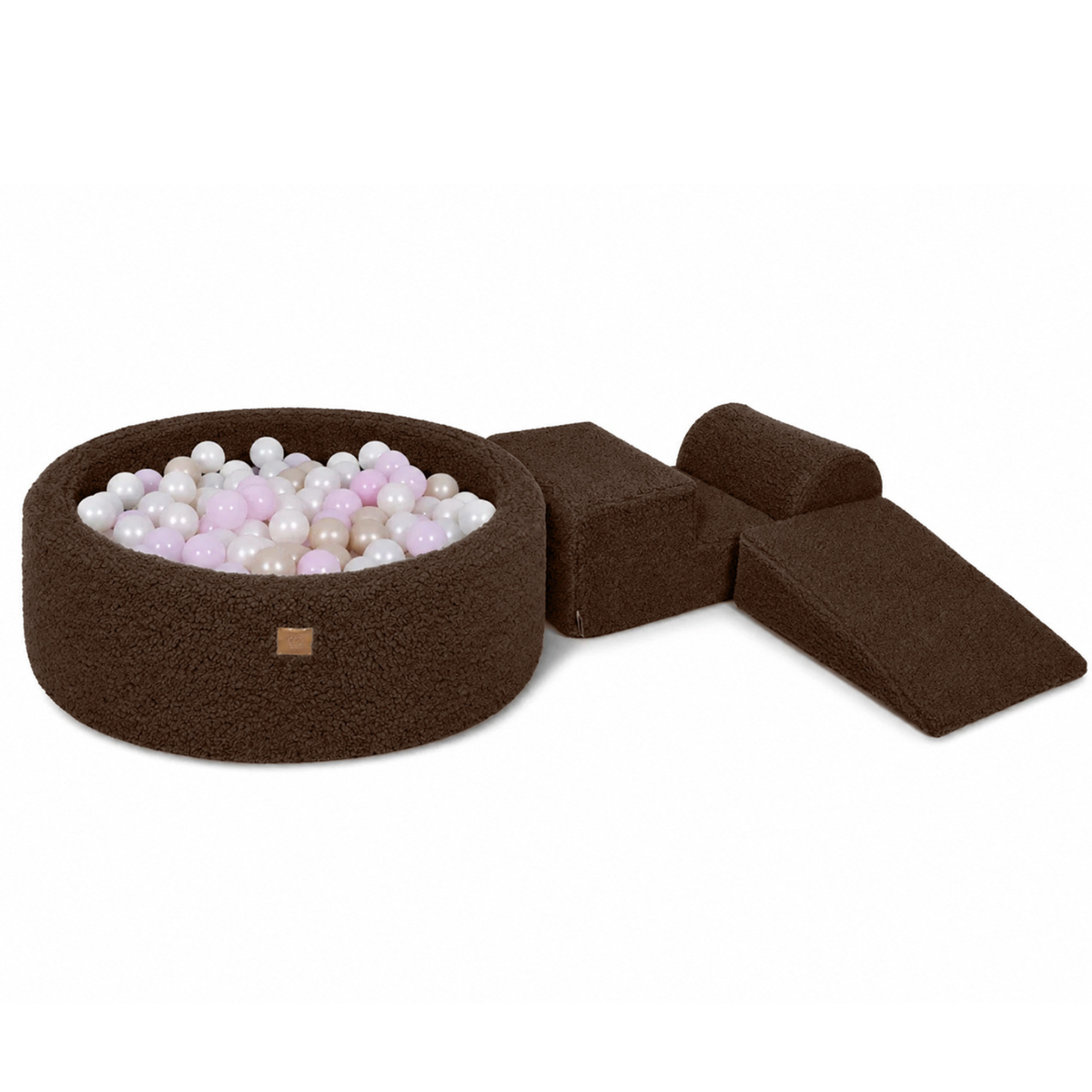 MeowBaby Schaumspielset Bearly mit Bällebad, 200 Bälle - eigene Farbauswahl