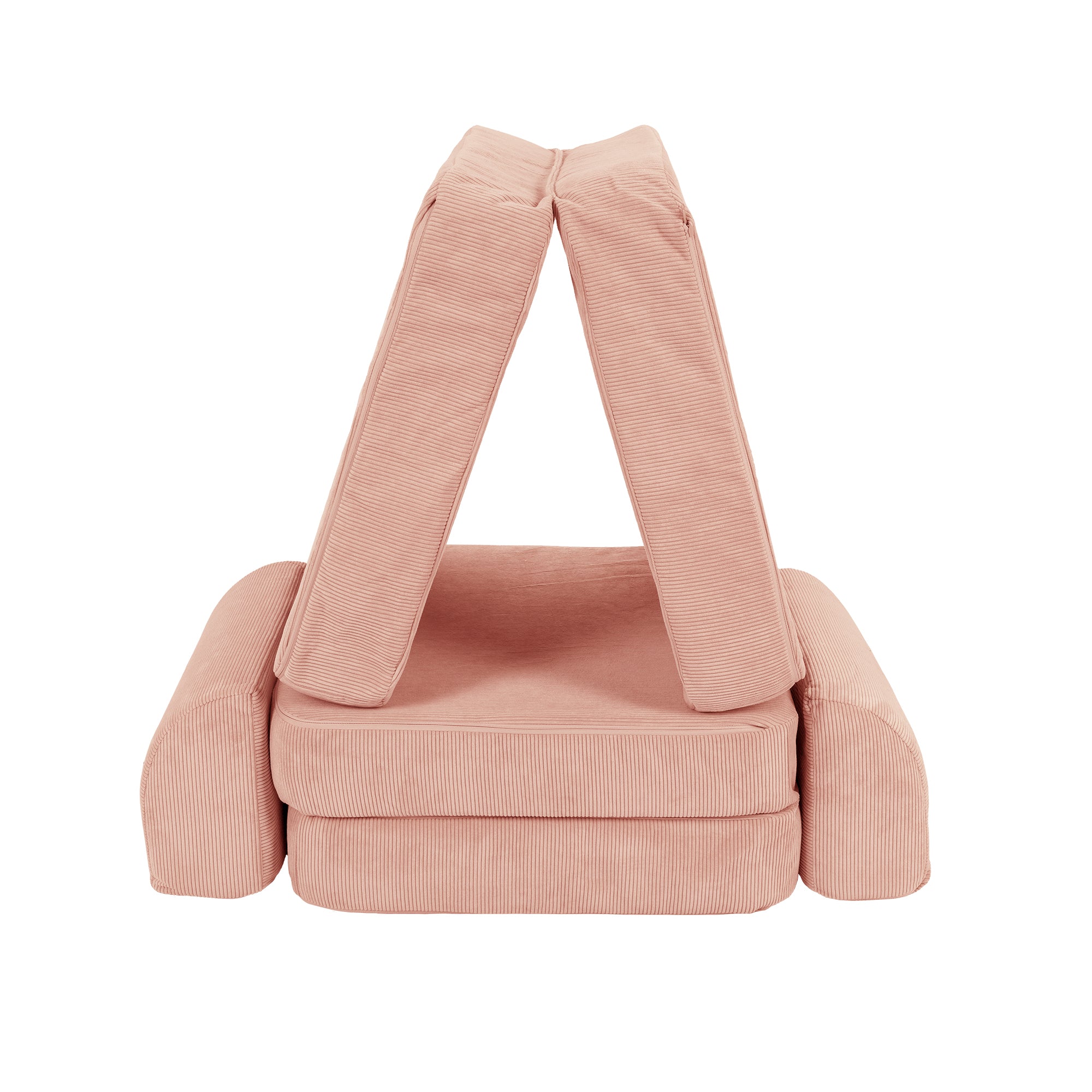 MeowBaby Spielsofa Mini Basic Cord Premium - rusty red