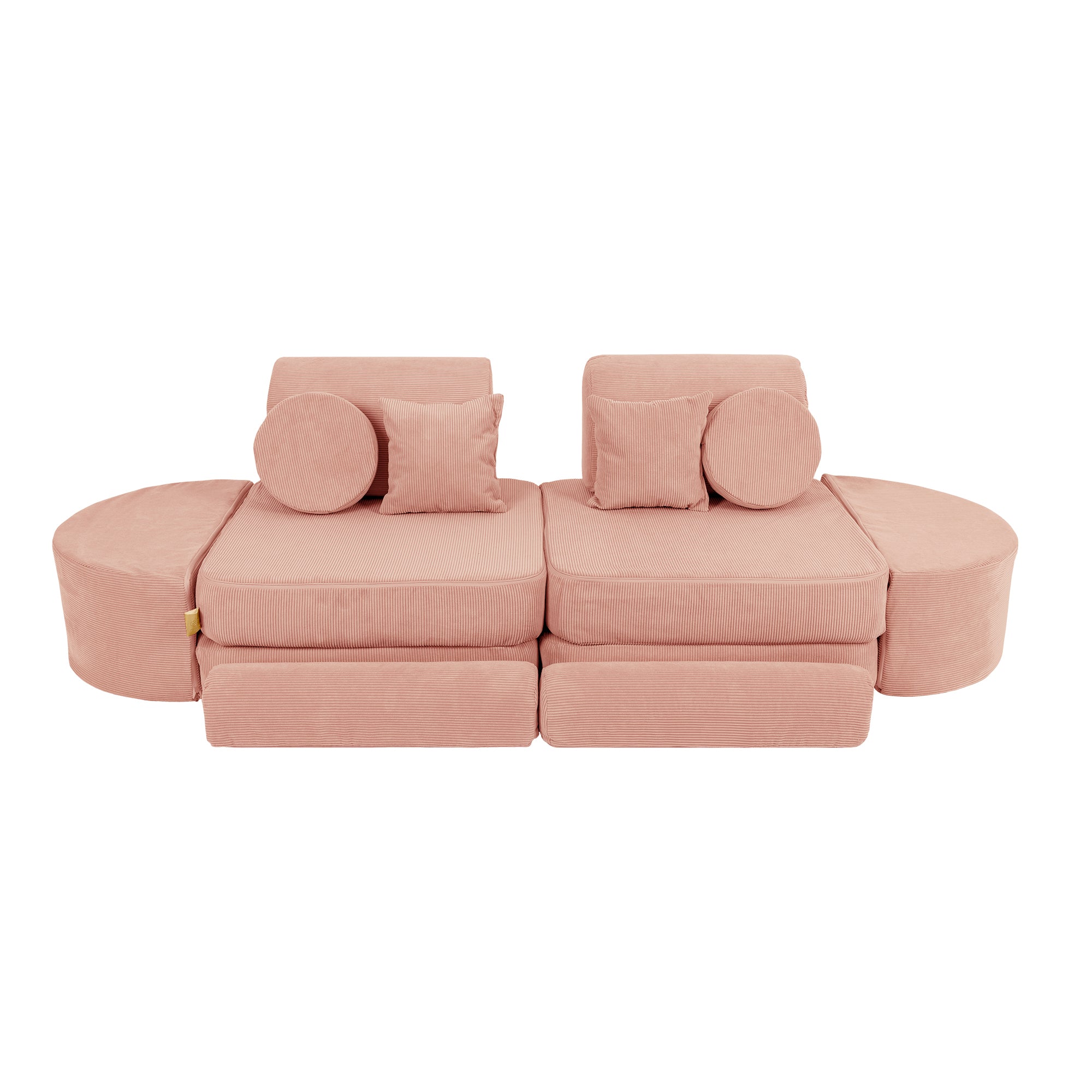 MeowBaby Spielsofa Mini Max Cord Premium - rusty red