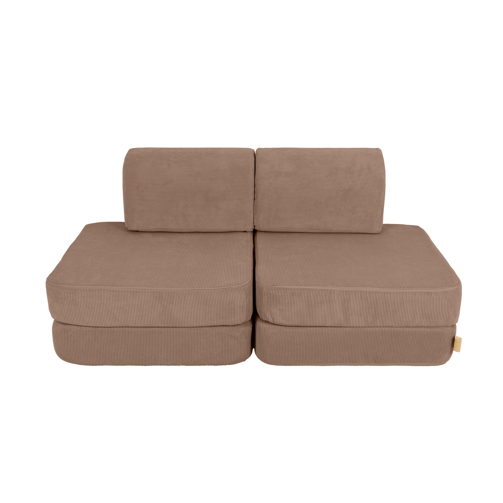 MeowBaby Spielsofa Mini Basic Cord Premium - braun