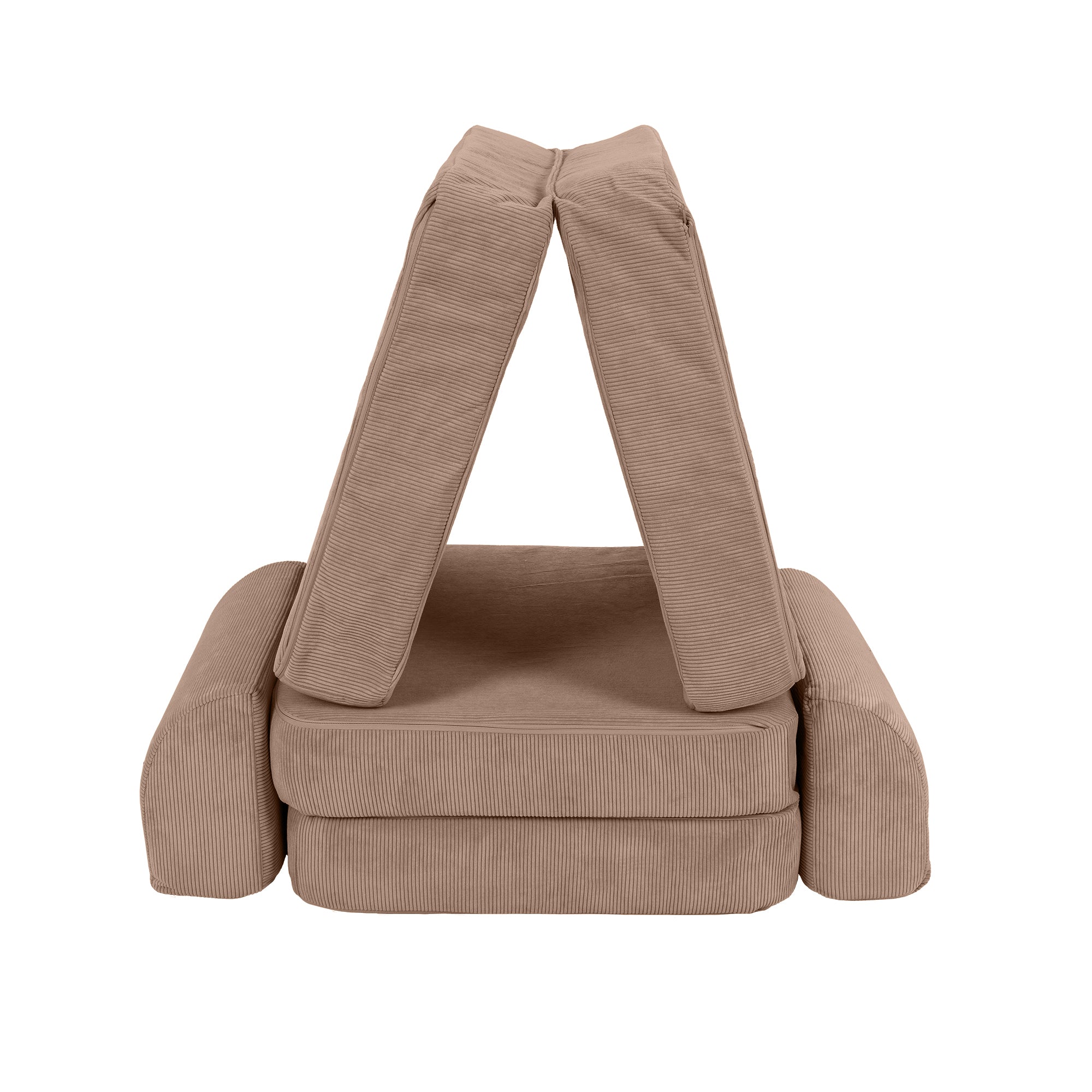 MeowBaby Spielsofa Mini Basic Cord Premium - braun