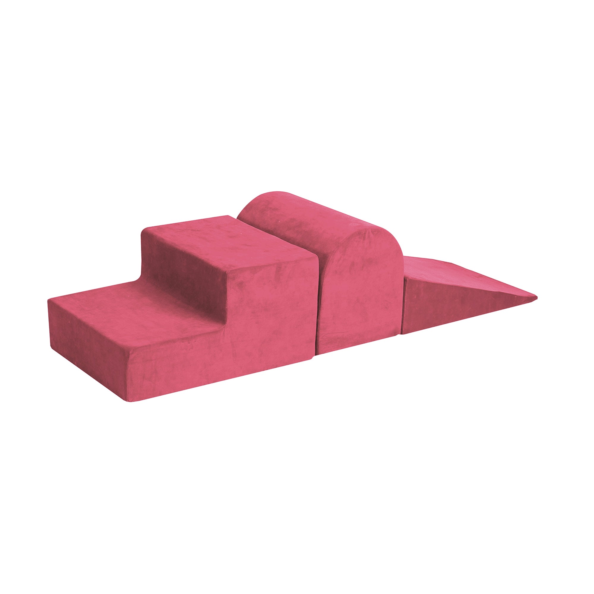 MeowBaby Schaumspielset Velvet 3 Elemente - Himbeerrot