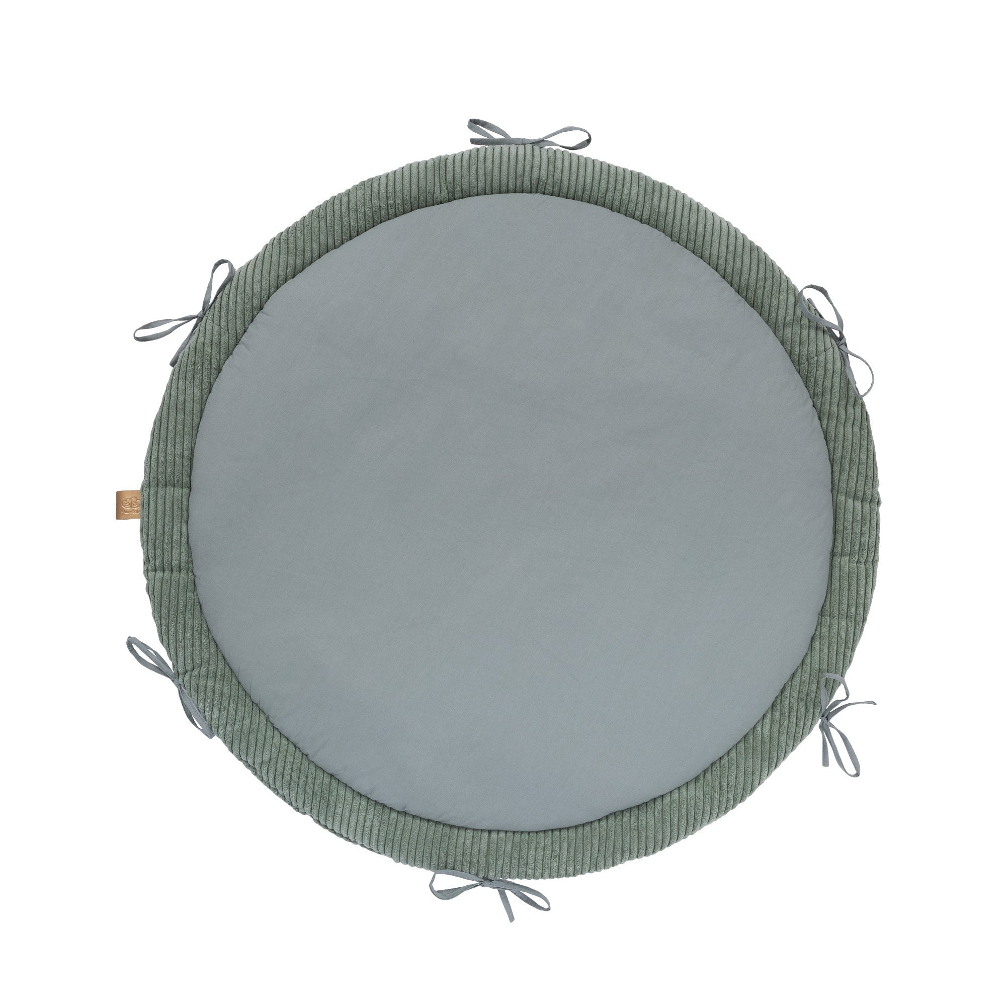 Baby Nest with Play Mat & Crib Bumper Braid – Aesthetic Olive Green