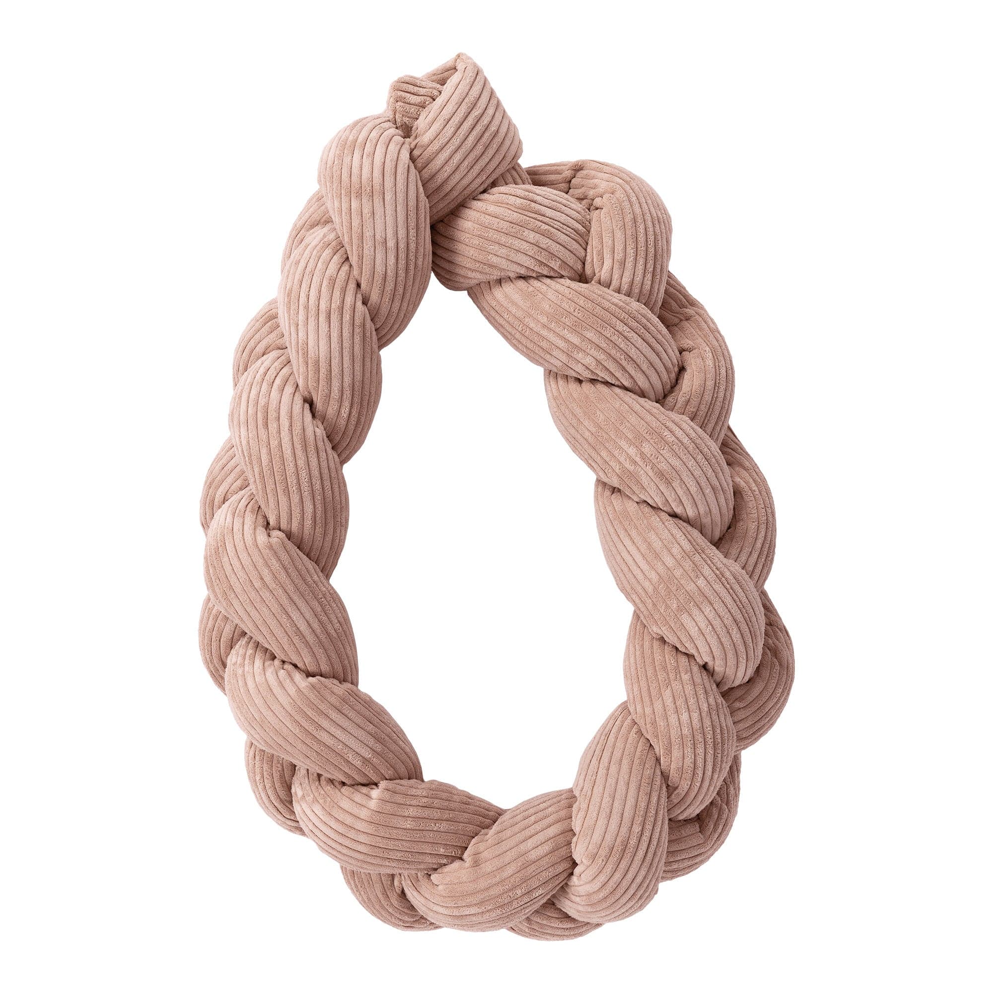 Crib Bumper Braid – Soft Protective Bumper for Babies | Aesthetic Powder Pink 300cm