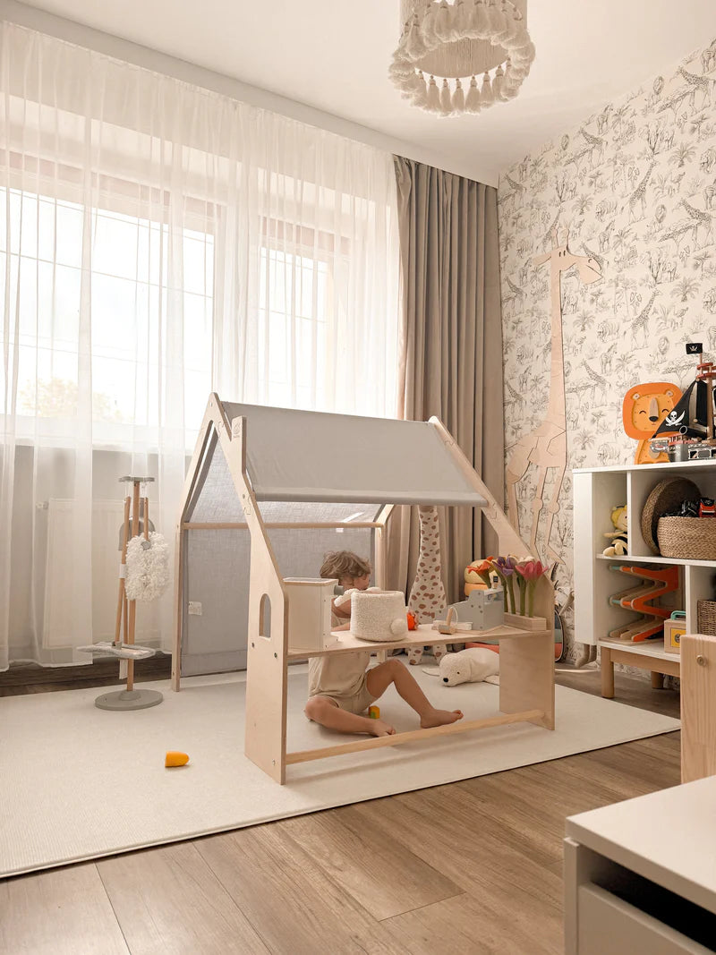 MeowBaby Spielhaus/Kaufladen mit Dach