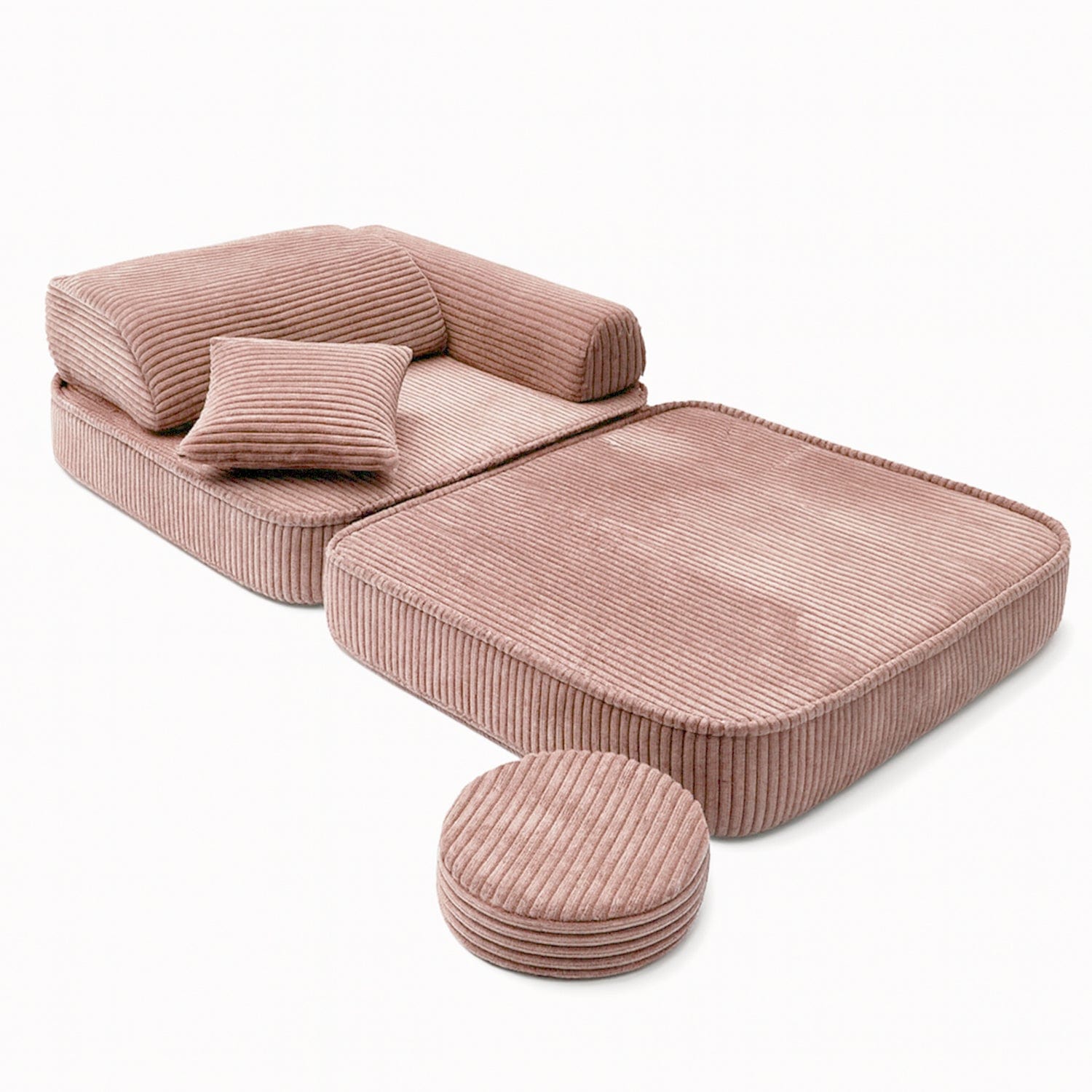 Meowbaby Modularer Kindersessel – 5 Elemente | Aesthetic | 60 cm 