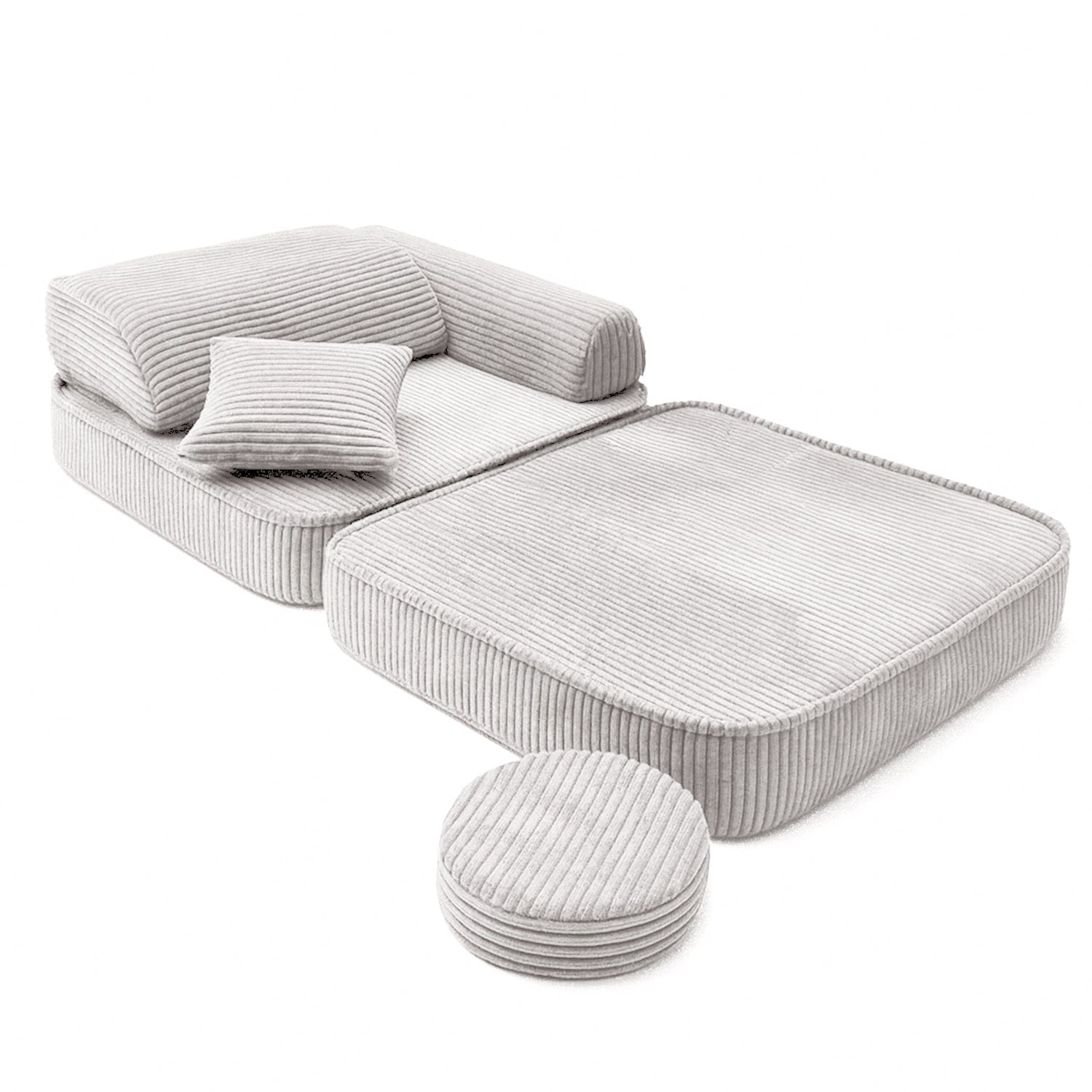 Meowbaby Modularer Kindersessel – 5 Elemente | Aesthetic | 60 cm 