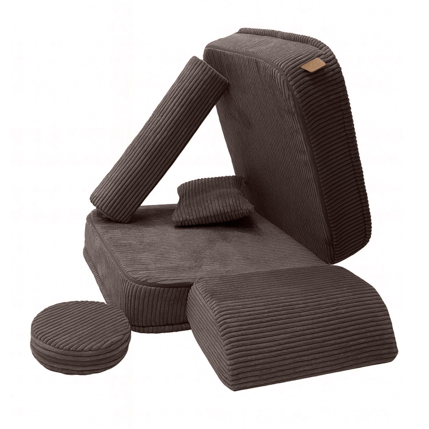 Meowbaby Modularer Kindersessel – 5 Elemente | Aesthetic | 60 cm 