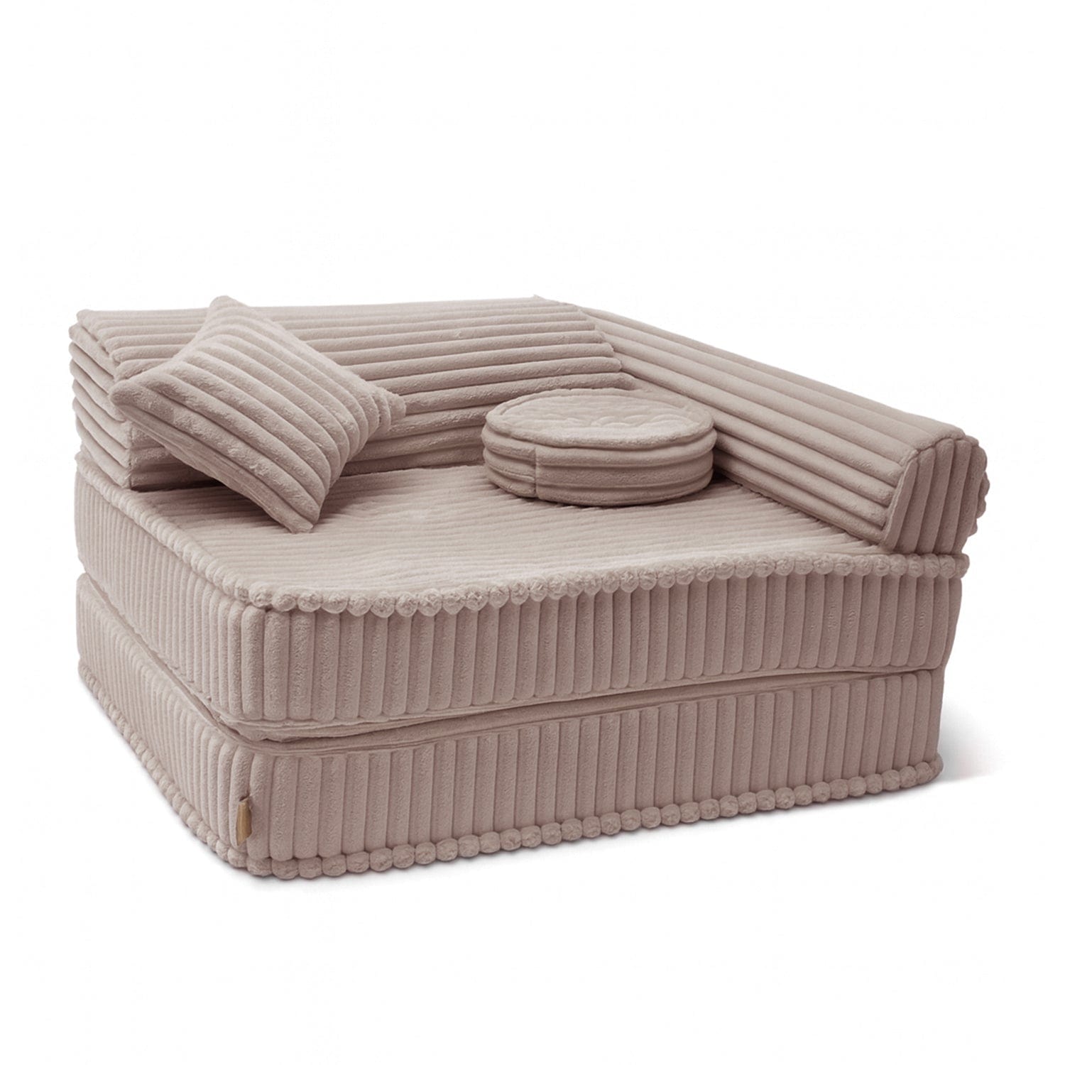 Meowbaby Modularer Kindersessel – 5 Elemente | Churros | 80 cm 