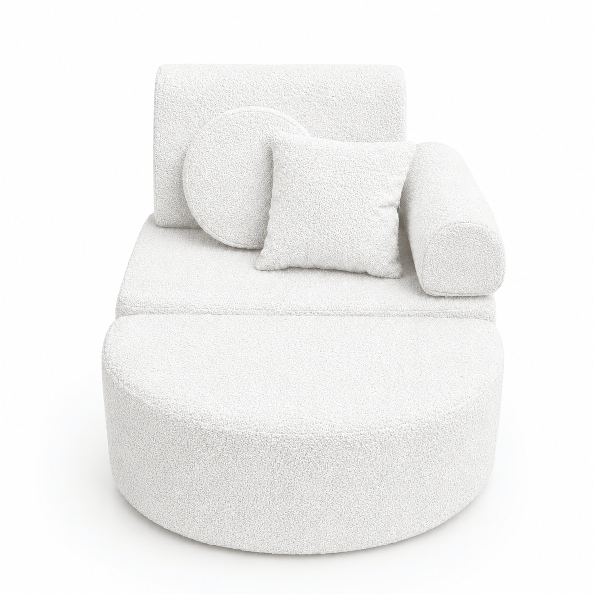 Modularer Sessel für Kinder – 6 Elemente | Boucle | 60cm