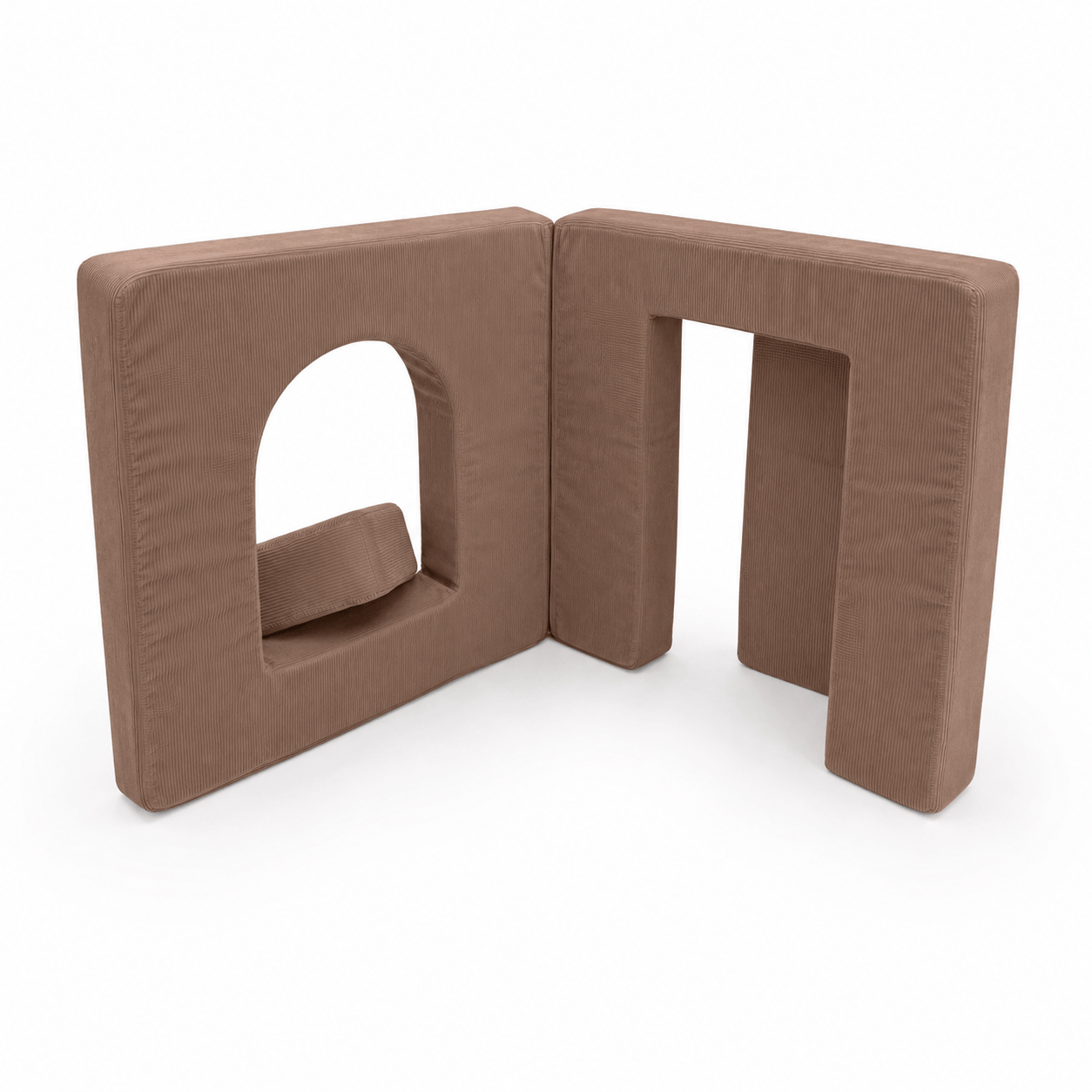 Meowbaby Schaumstoff-Spielplatz für Kinder Archway | 4 Elemente | Premium | 160 cm | Slimcord 