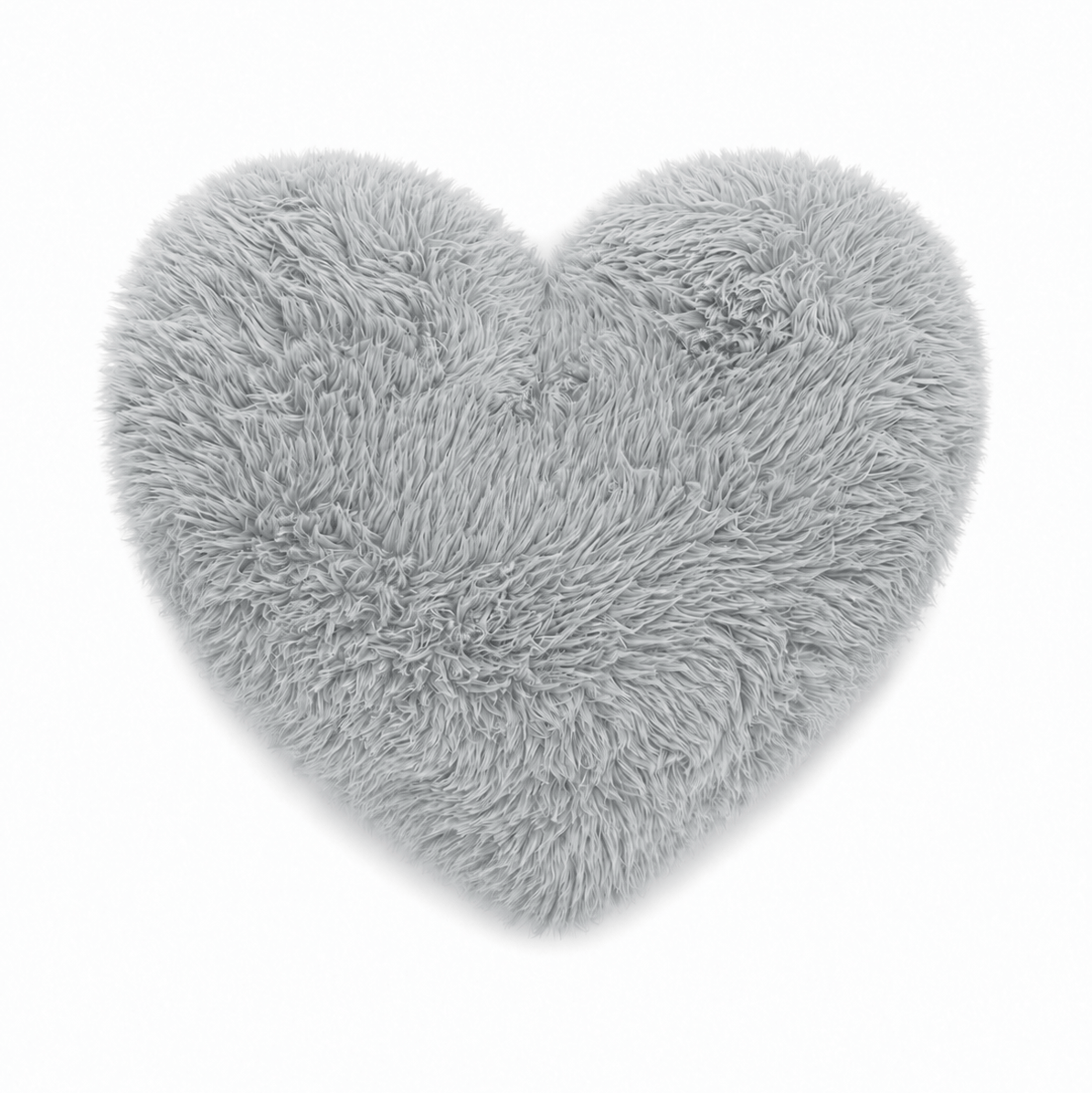 Meowbaby Dekoratives Herz-Kissen für Kinder Furry Heart – weich und stilvoll | Mammoth 