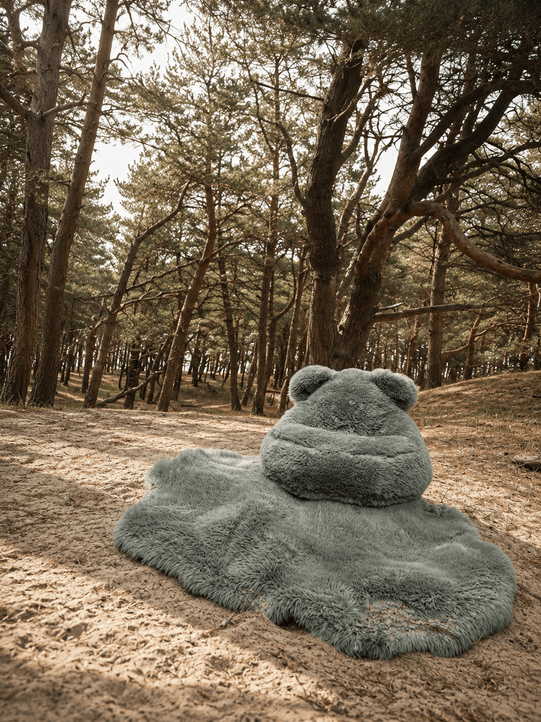 Meowbaby Sitzsack für Kinder – Sako Bag Teddy | Mammoth