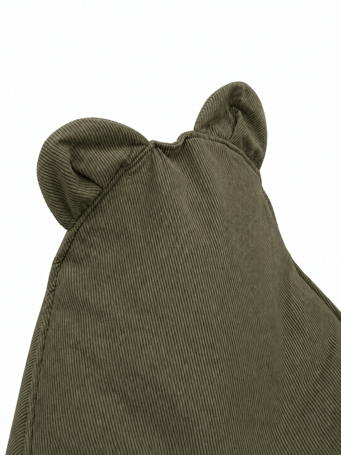 MeowBaby Kindersessel Bären-Sitzsack Cord Premium - Slim Cord Edition