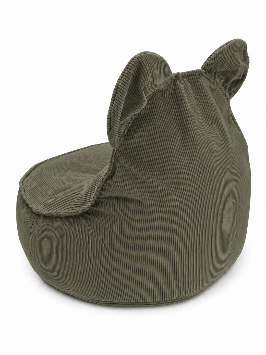 MeowBaby Kindersessel Bären-Sitzsack Cord Premium - Slim Cord Edition