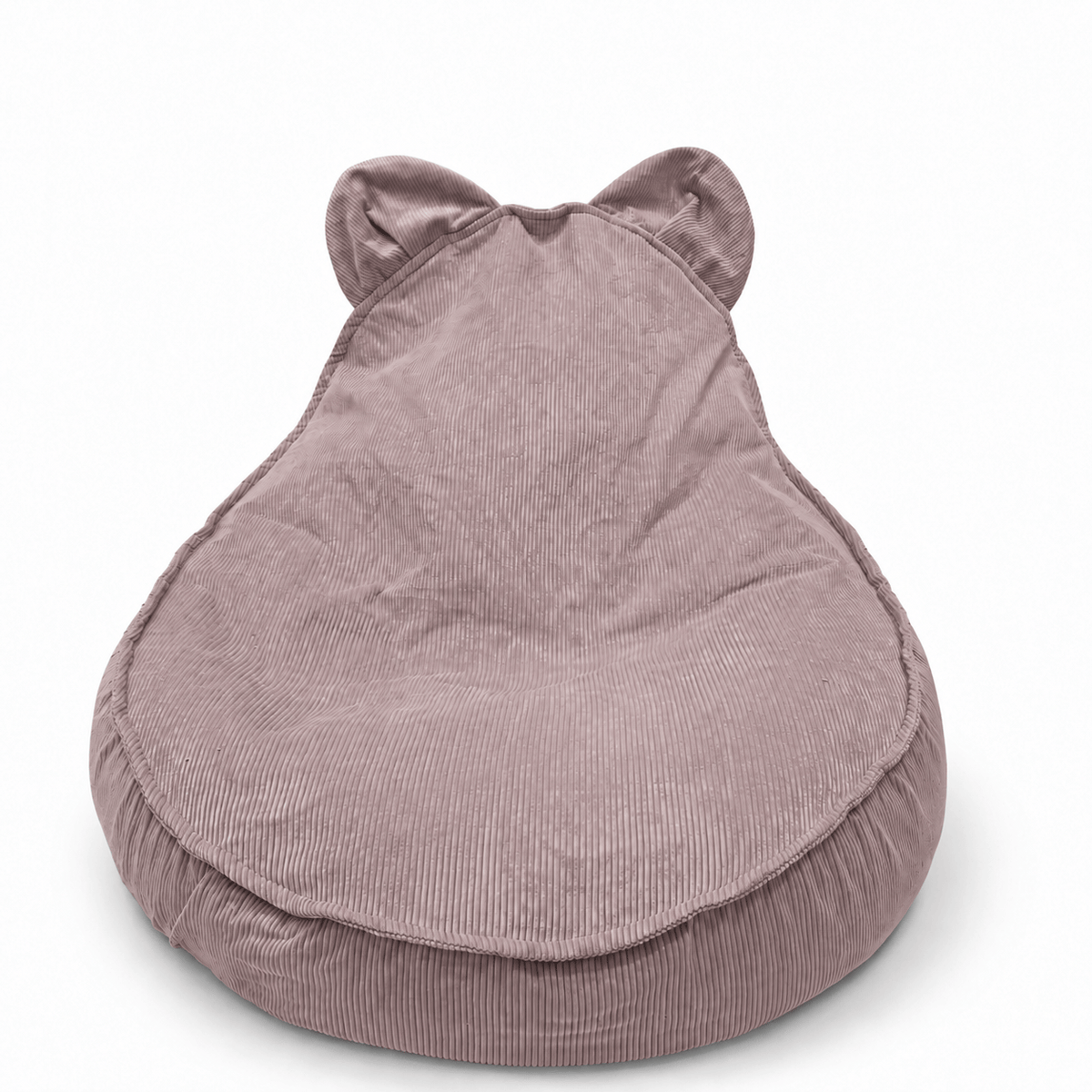 MeowBaby Kindersessel Bären-Sitzsack Cord Premium - Slim Cord Edition