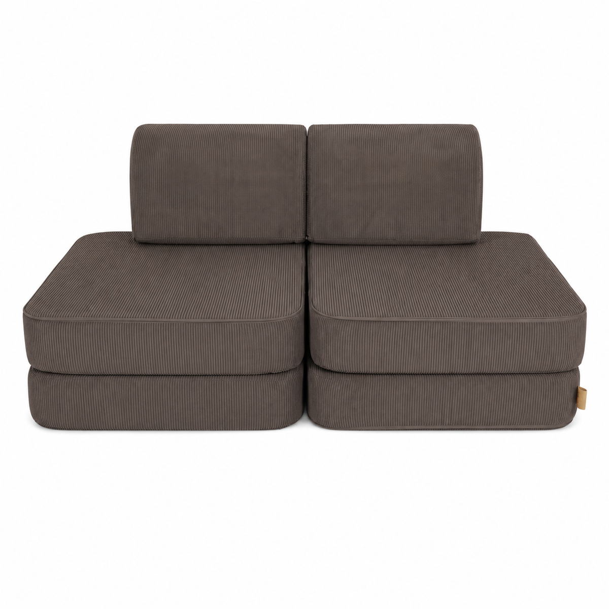 MeowBaby Play Sofa Mini Basic Cord Premium - beige