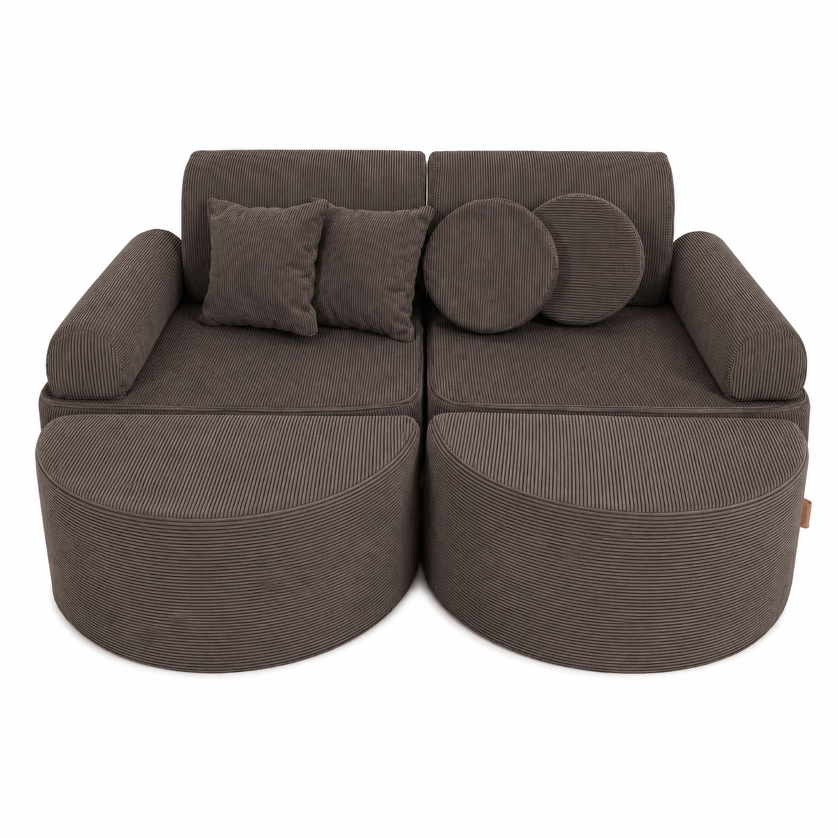 MeowBaby Play Sofa Mini Max Cord Premium - beige
