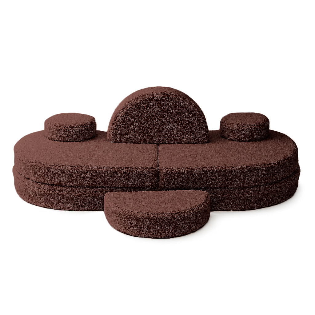 MeowBaby Spielsofa Coccolo Bearly - Chocolate