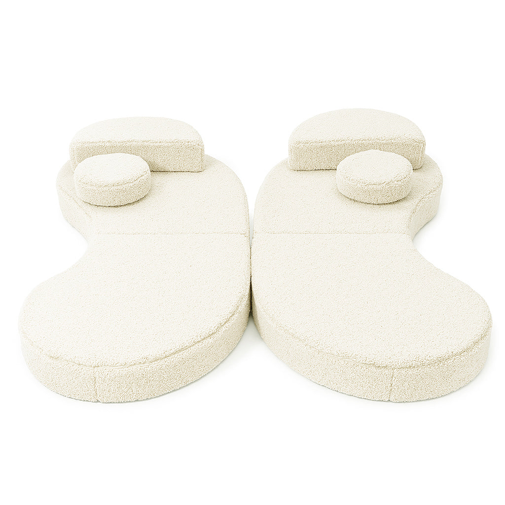 MeowBaby Spielsofa Coccolo Bearly - beige/creme