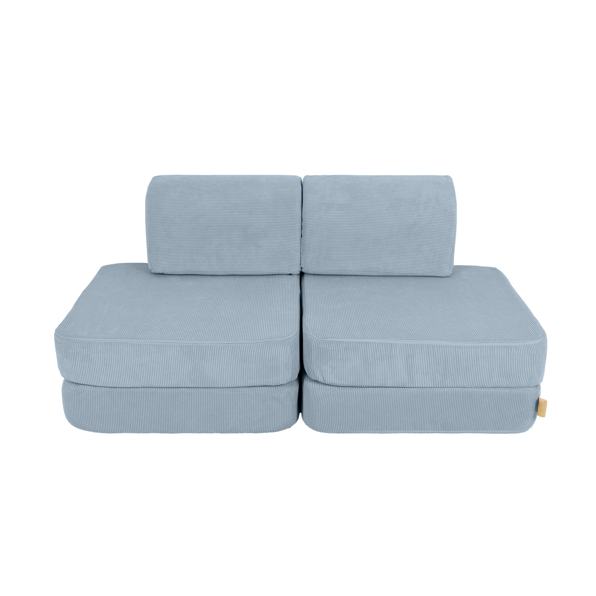 MeowBaby Spielsofa Mini Basic Cord Premium - türkis