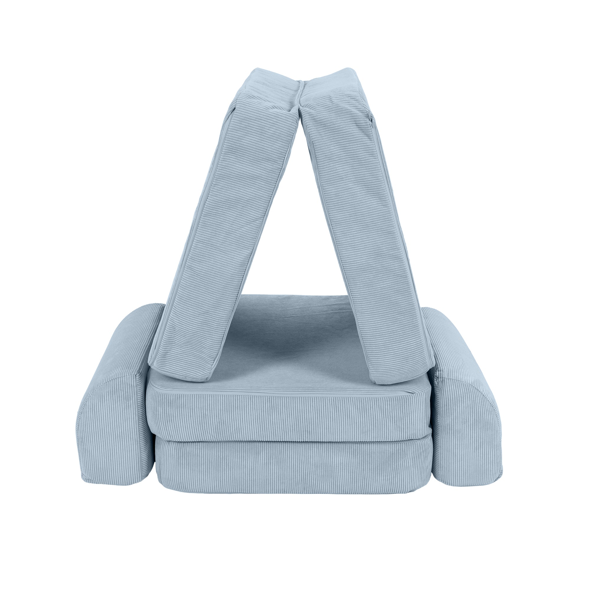 MeowBaby Spielsofa Mini Basic Cord Premium - türkis