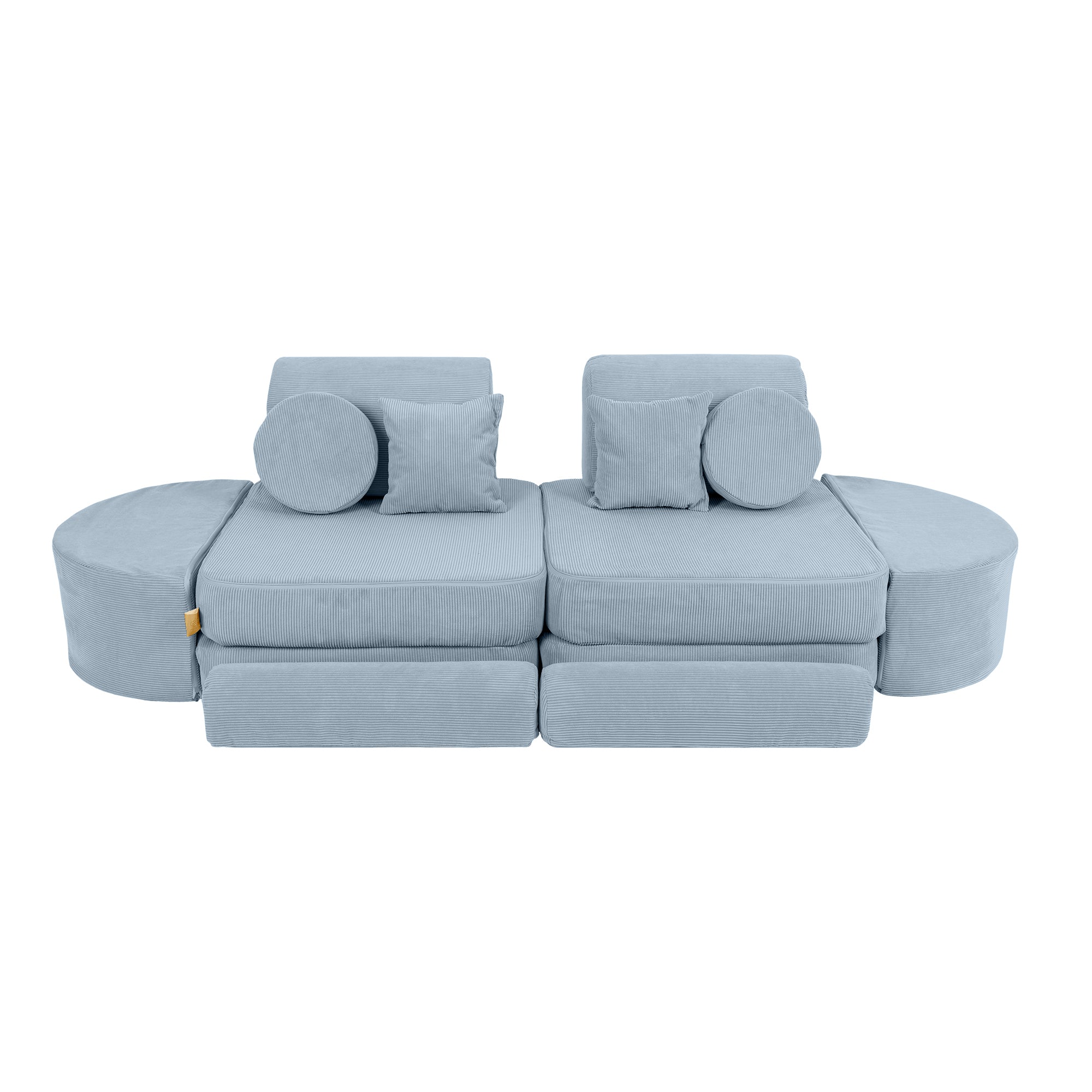 MeowBaby Spielsofa Mini Max Cord Premium - türkis